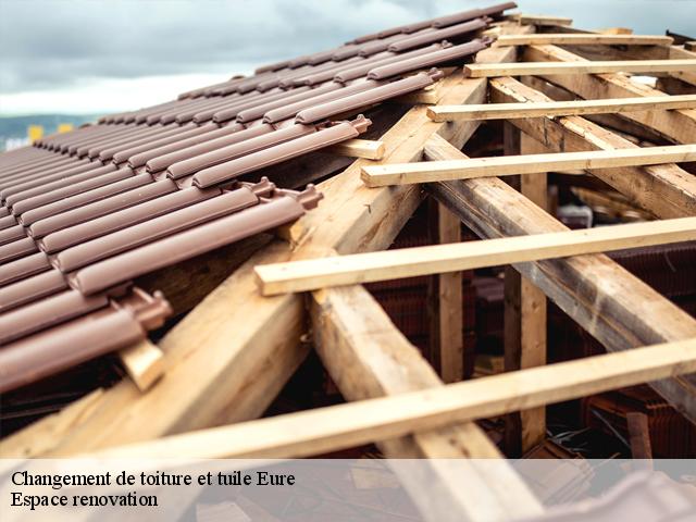 Changement de toiture et tuile 27 Eure  Espace renovation
